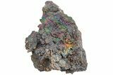 Vibrant, Iridescent Hematite After Goethite Formation - Georgia #209828-3